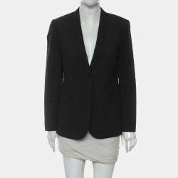 Hermes Black Button-up Blazer