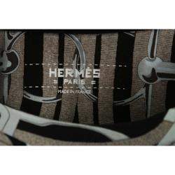 Hermes Grey Printed Dress