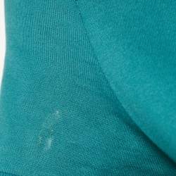 Hermes Green Cotton H Embroidered Pocket Detail T-Shirt M