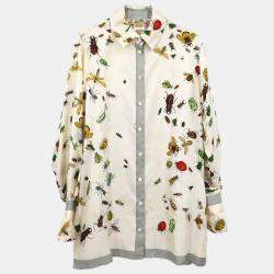 Hermes Shirt Blouse White Size 40