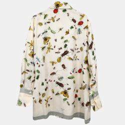 Hermes Shirt Blouse White Size 40