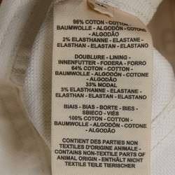 Pre Owned Hermès Off-White Printed Cotton Jacket S