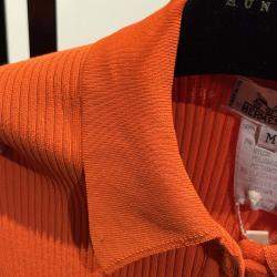 Pre Owned Hermes Orange Long Sleeve Sweater