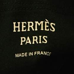 مملوكة مسبقًا Hermes Black Cotton Knit Patch Pocket Detail T-Shirt M