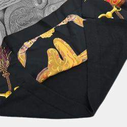 مملوكة مسبقًا Hermes Short Sleeve Polo Shirt Top Black #M