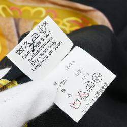 مملوكة مسبقًا Hermes Short Sleeve Polo Shirt Top Black #M