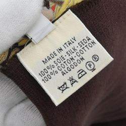 Pre Owned Hermes Top Brown #M