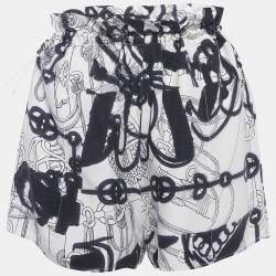 Pre Owned Hermès Cliquetis Tattoo Aquarelle Drawstring Shorts S