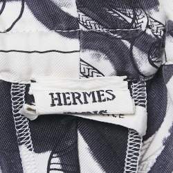 Pre Owned Hermès Cliquetis Tattoo Aquarelle Drawstring Shorts S