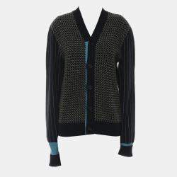 مملوكة مسبقًا Hermes Wool Button Up Cardigan