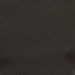 Pre Owned توب قصير منسوج بلا أ كمام أسود هيرميس مقاس متوسط (ميديم)