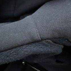 Pre Owned Hermes Knitted Fabric Shirt (Hermes Fit) Size S Black Cotton100%