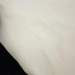 مملوكة مسبقًا Hermes Cliquetis Bomber Jacket Size 38 Ivory Cotton100% Leather Nylon