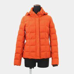 مملوكة مسبقًا Hermes Sellier Down Jacket Size M Orange 