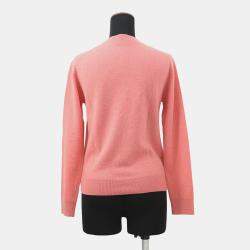 Pre Owned Hermes H-Lift Knit Size 36 Pink Cashmere