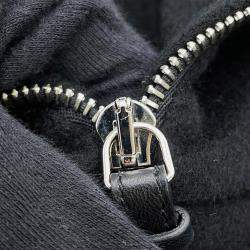 مملوكة مسبقًا فيست طويل هيرمس مقاس 40 كشمير أسود