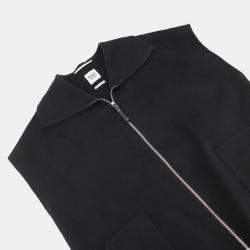 مملوكة مسبقًا فيست طويل هيرمس مقاس 40 كشمير أسود