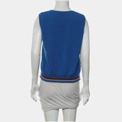 مملوكة مسبقًا Hermes Printed Sleeveless Silk Top