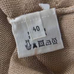 Hermes Metallic Silk and Lurex Knit Sweater M 