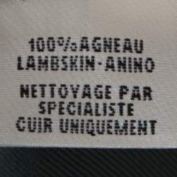 Hermes Green Lambskin Long Button Front Jacket M