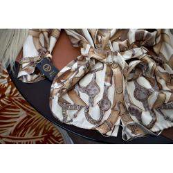 Hermes Multicolor Giacca in seta Jacket Size Tg.36 FR