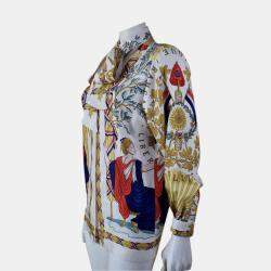 Hermes Multicolor Camicia in seta Shirt Size Tg.36 FR