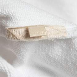 مملوكة مسبقًا Hermes White Cotton Chevaloscope Embroidered Sweatshirt M