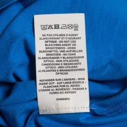 Hermes Blue Cotton Promenade Du Matin Print T-Shirt S