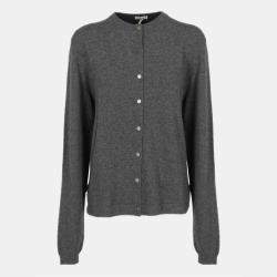 Hermes  Women's Wool Cardigan - Grey - XL