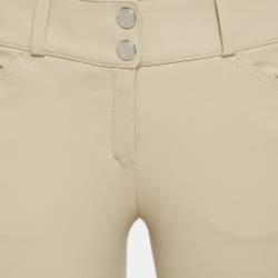 Pre Owned Hermès Beige Cotton Blend Swing Dressage Breeches M