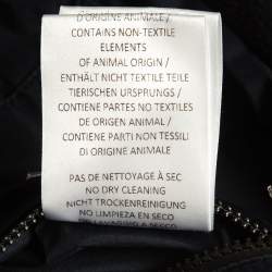 Hermes Navy Navy Blue Synthetic Puffer Vest M