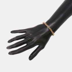 Hermes 18K pink gold Chaine d'Ancre bracelet