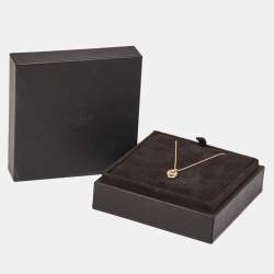 Hermes Farandole 18k Rose Gold Small Pendant Necklace