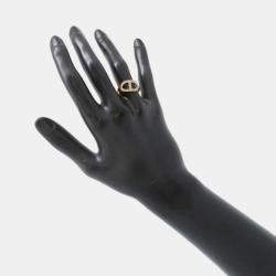 Hermes 18K Pink Gold Chaine D'Ancre Contour Size 51/#11 Mm