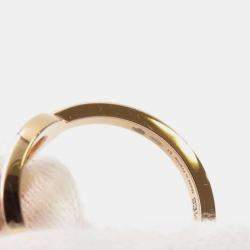 Hermes 18K Pink Gold Chaine D'Ancre Contour Size 51/#11 Mm