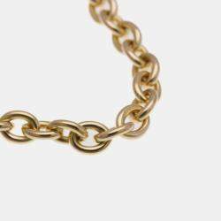 Hermes 18K Pink Gold Amulettes Kelly Diamond Charm Bracelet