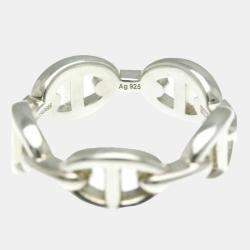 Hermes Silver Chaine d'ancre Bracelet