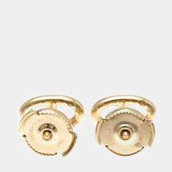 Hermes 18K Rose Gold Chaine d’Ancre Farandole Stud Earrings