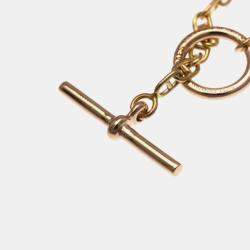 Hermes Chaine D'ancre Farandole 18K Rose Gold Charm Bracelet