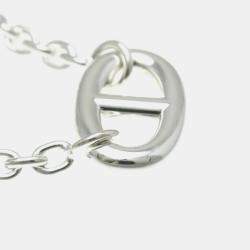 Hermes Chaine D'ancre Farandole Silver Charm Bracelet