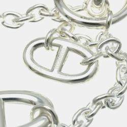 Hermes Chaine D'ancre Farandole Silver Charm Bracelet