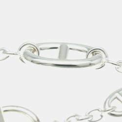 Hermes Chaine D'ancre Farandole Silver Charm Bracelet