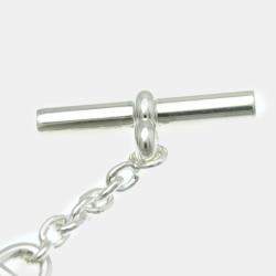 Hermes Chaine D'ancre Farandole Silver Charm Bracelet