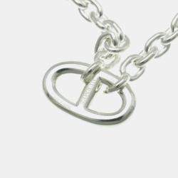 Hermes Chaine D'ancre Farandole Silver Charm Bracelet