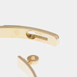 Hermes Kelly PM 18K Rose Gold and Diamond Bangle