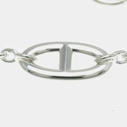 Hermes Chaine D'ancre Farandole Bracelet Silver 925 No Stone Charm Bracelet Silver