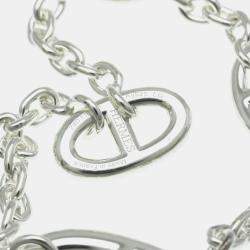 Hermes Chaine D'ancre Farandole Bracelet Silver 925 No Stone Charm Bracelet Silver