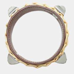 Pre Owned Hermes Picnic Leather Bangle