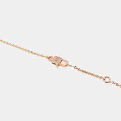 Pre Owned Hermes Amulette Kelly 18K Rose Gold Pendant