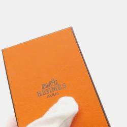 Pre Owned Hermes Chaine D'Ancre Earrings Silver 925